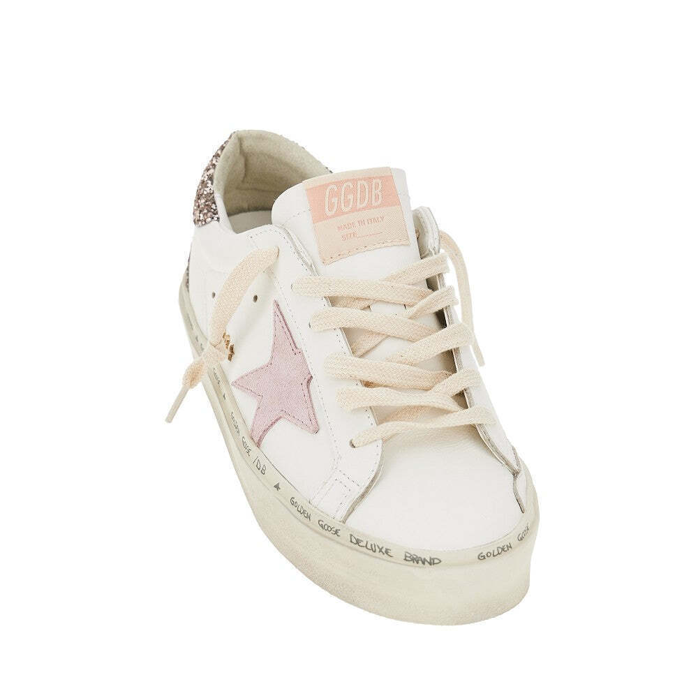 Golden Goose Hi Star Leather Sneakers - Picture 2 of 5